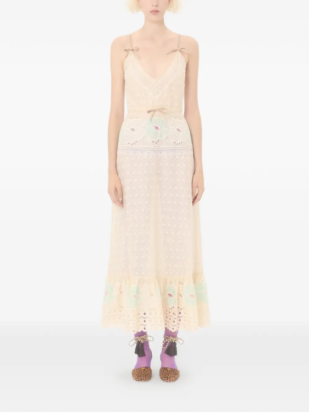 Valentino Garavani Sangallo Midi Dress