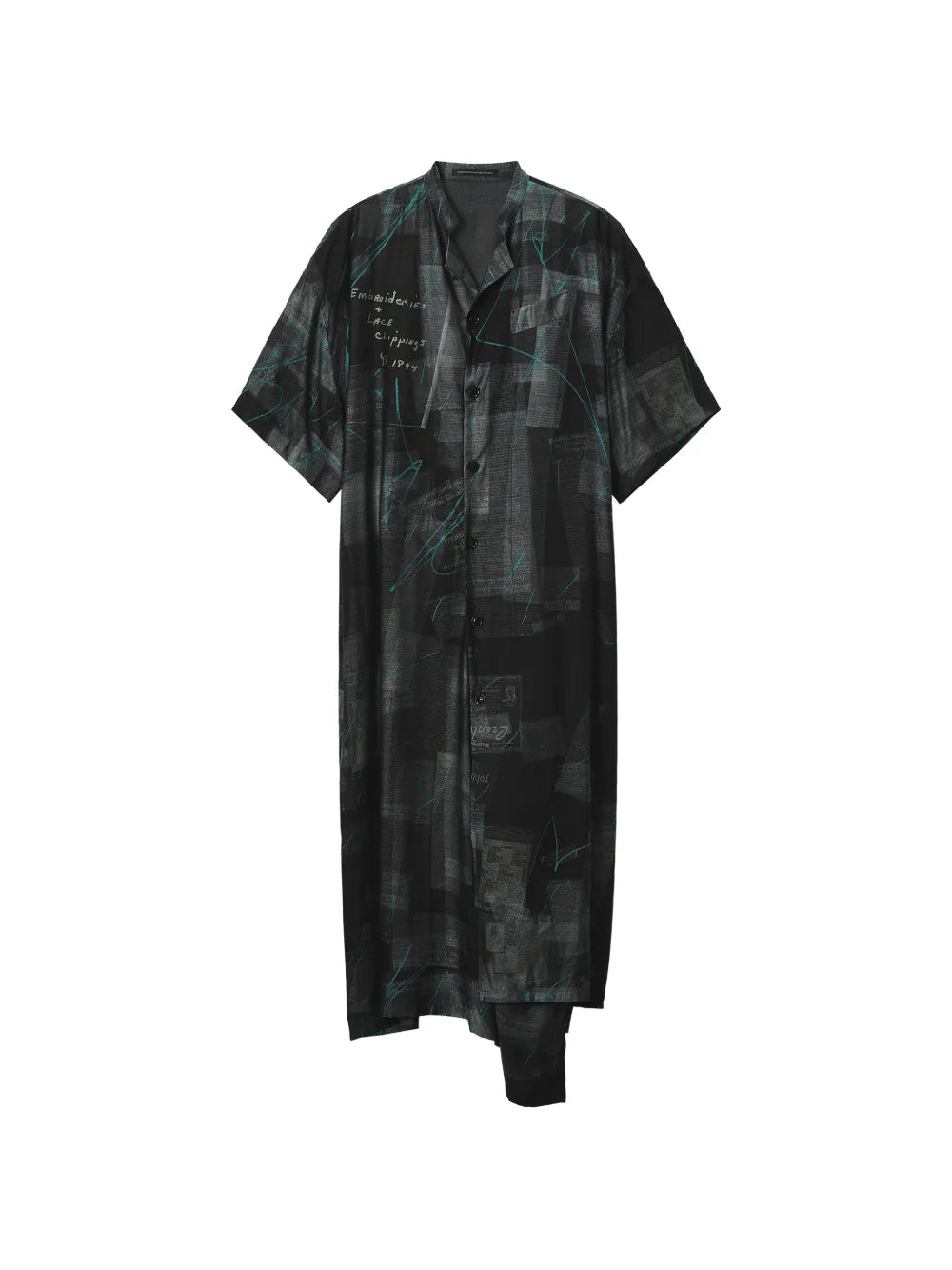 Ys Print Button Dress