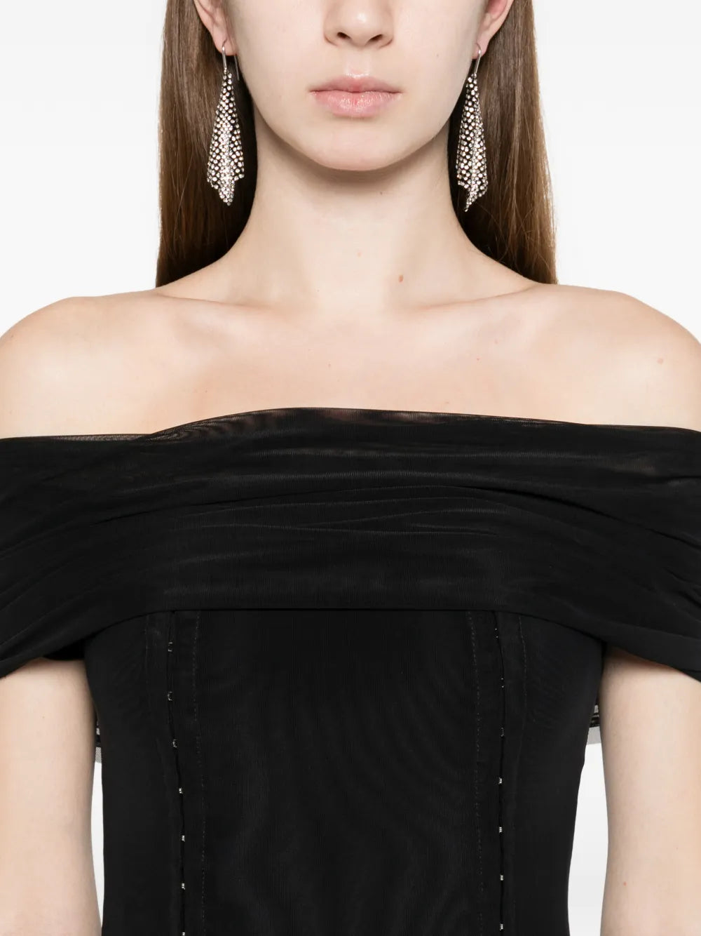 Axel 113 Afterhours Slit Embellished Maxi Dress