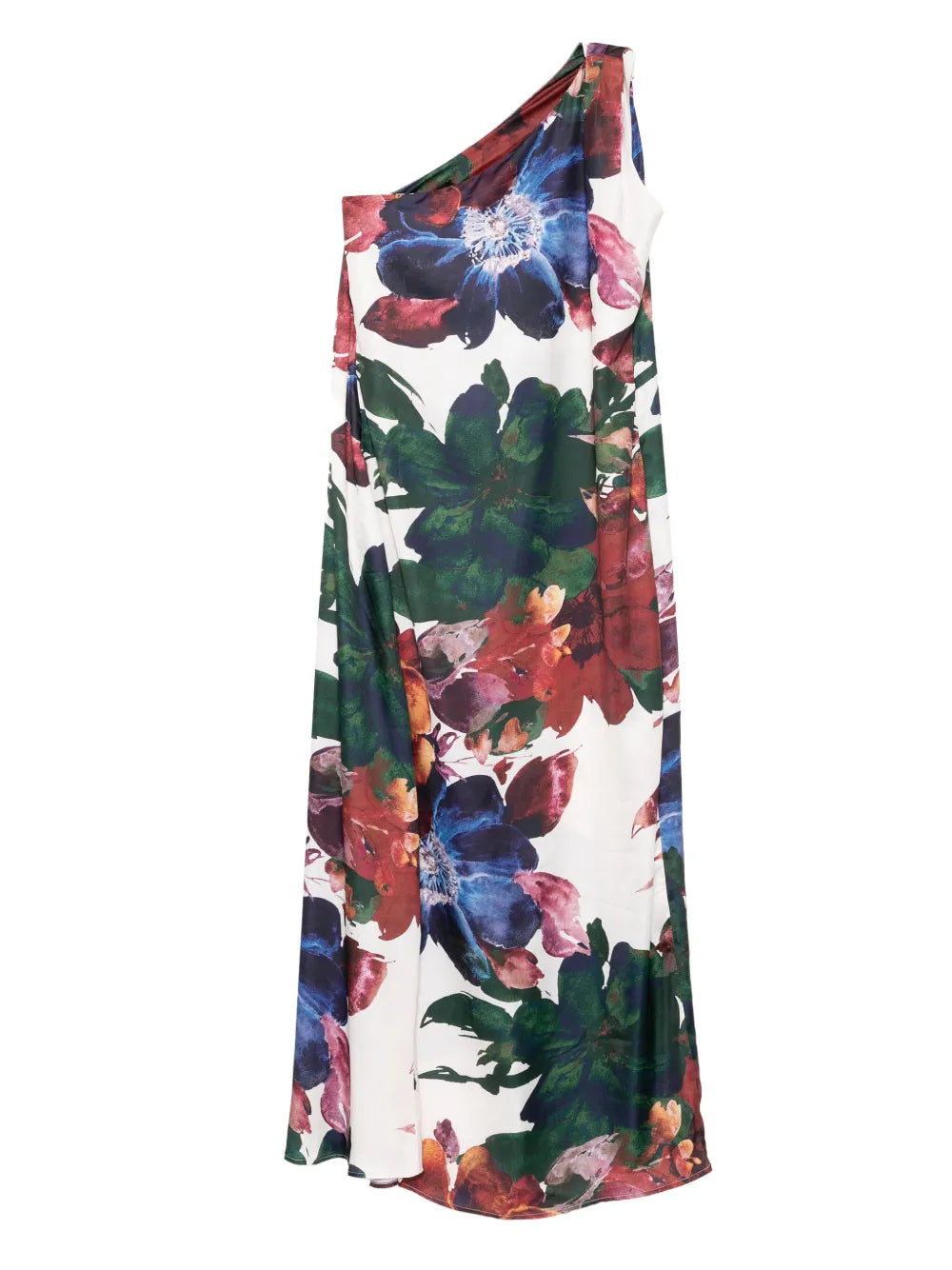 Blaklace One Shoulder Floral Dress