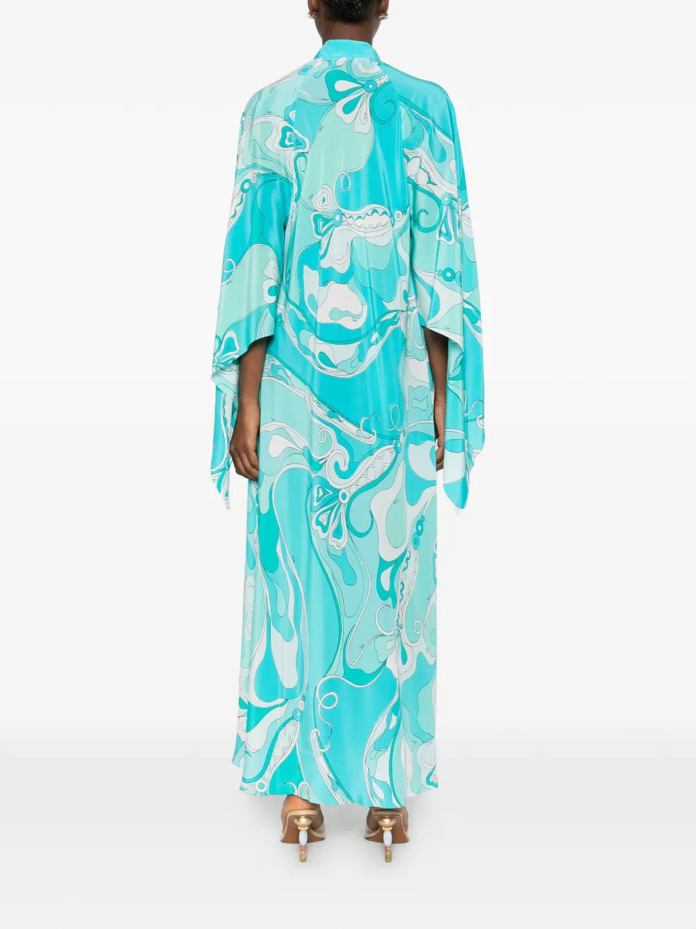 Pucci Floral Print Kaftan