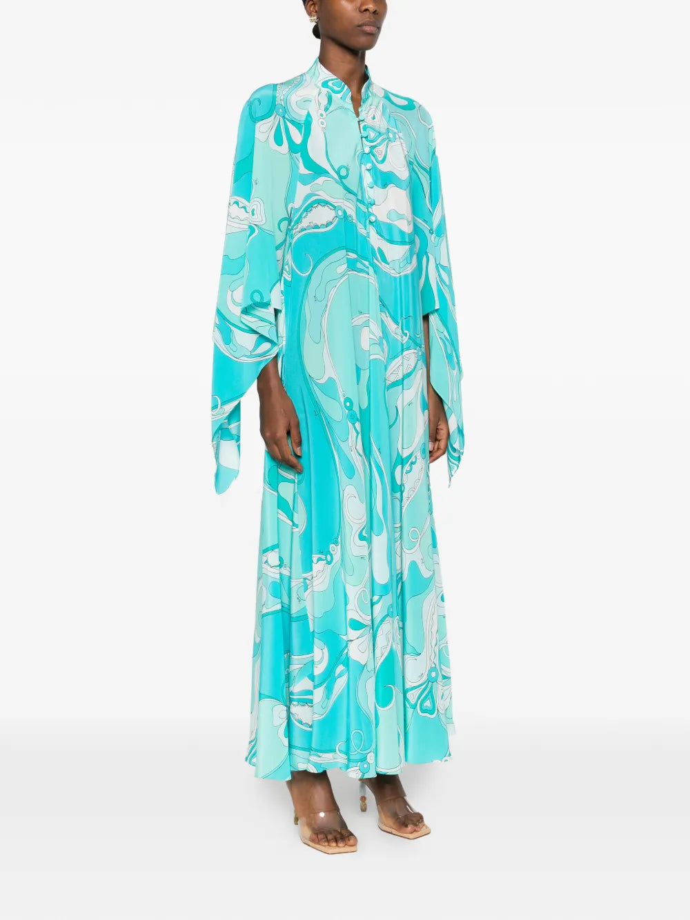 Pucci Floral Print Kaftan