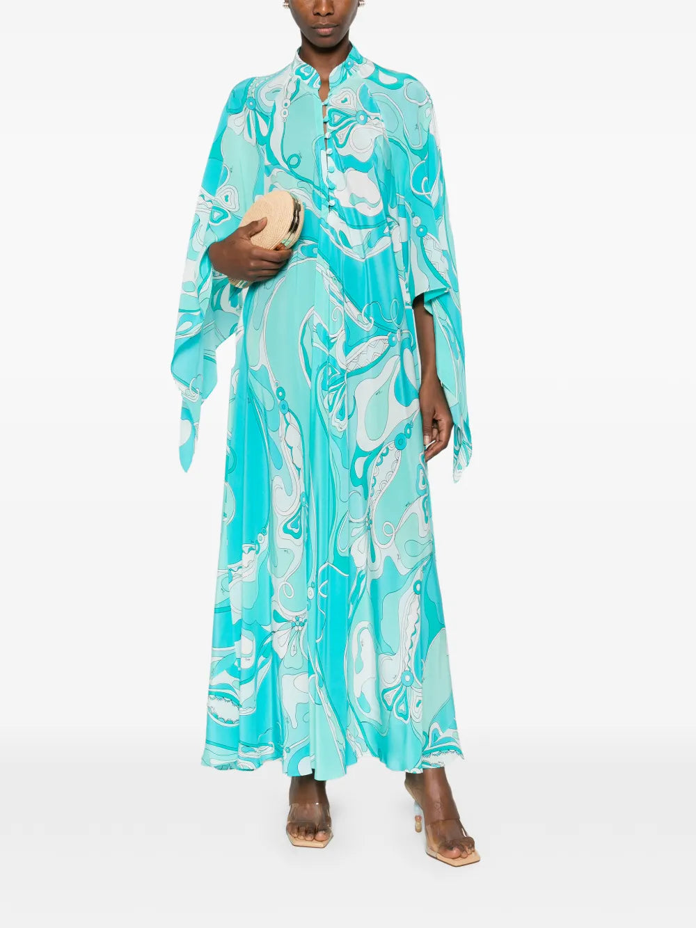 Pucci Floral Print Kaftan