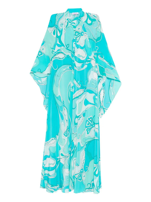 Pucci Floral Print Kaftan