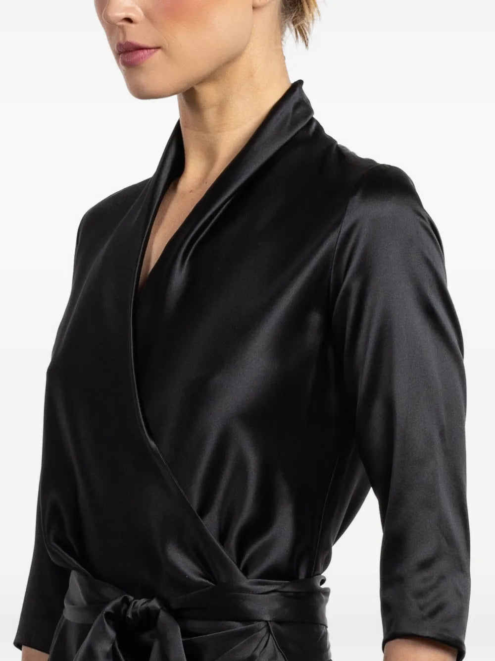 Peter Cohen Tie Waist Wrap Dress