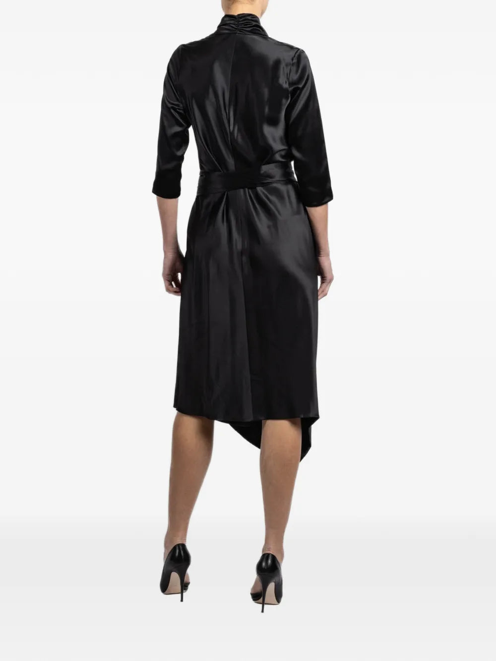 Peter Cohen Tie Waist Wrap Dress