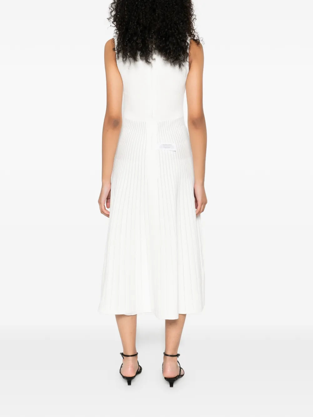 Herve Leger Pleated A Line Dress