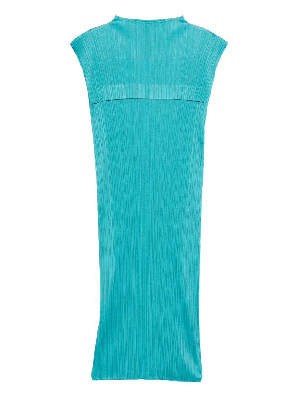 Pleats Please Issey Miyake Pleated Sleeveless Midi Dress