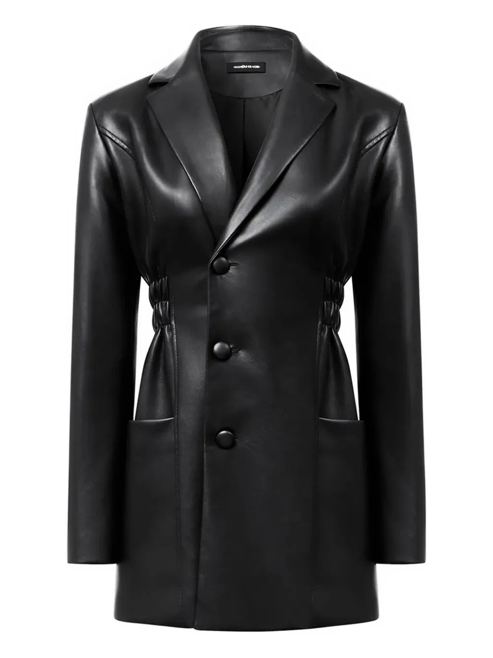 Maniere De Voir Double Breasted Blazer Dress