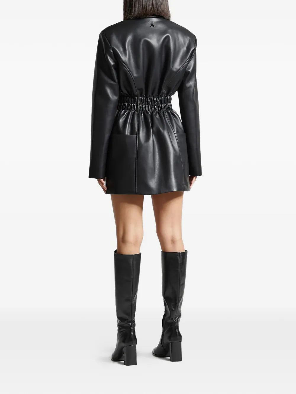 Maniere De Voir Double Breasted Blazer Dress
