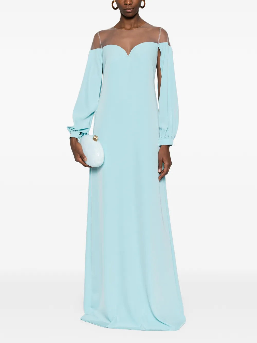 Cristallini Rafaela Long Sleeves Maxi Dress