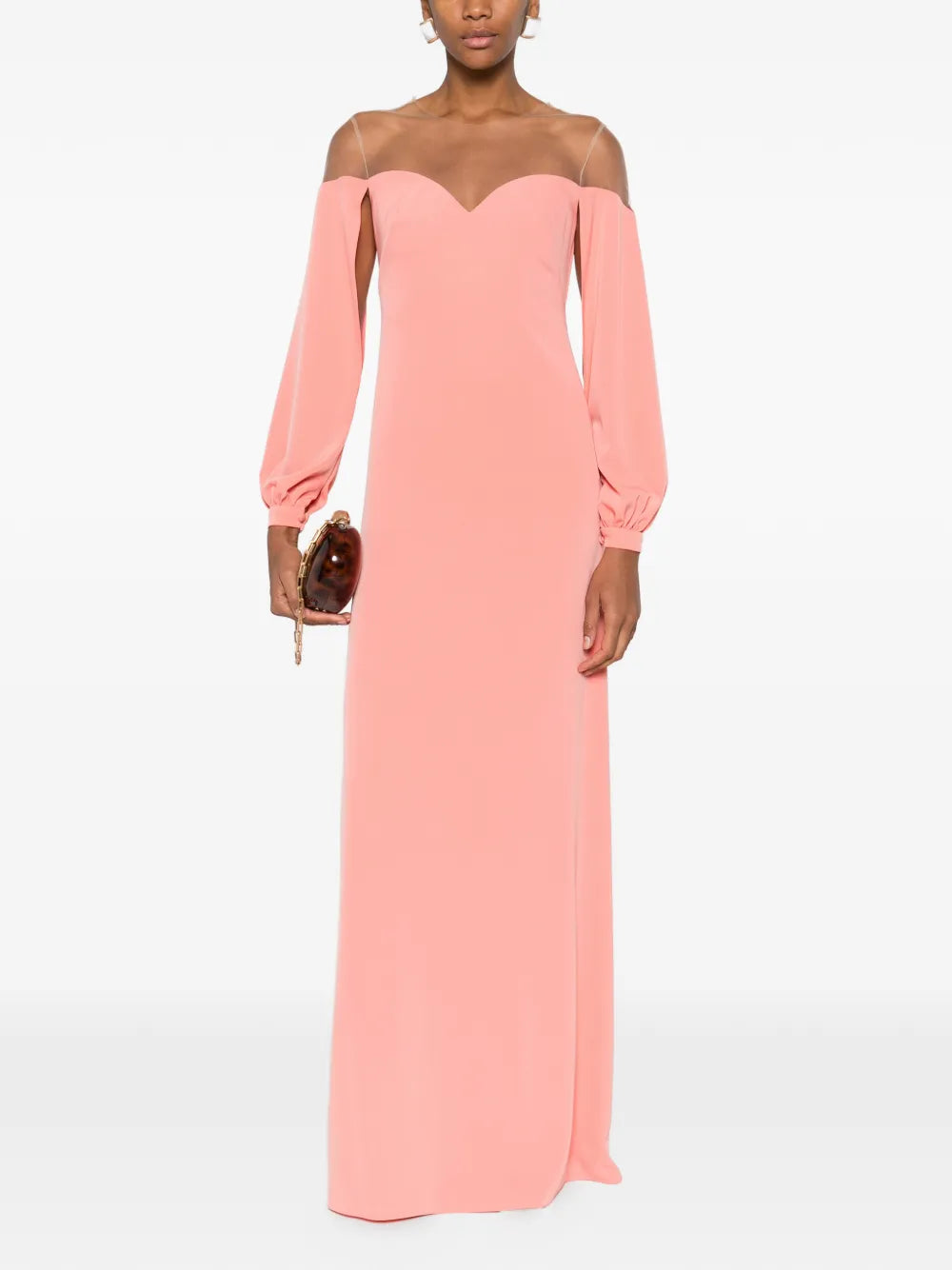 Cristallini Rafaela Long Sleeves Maxi Dress