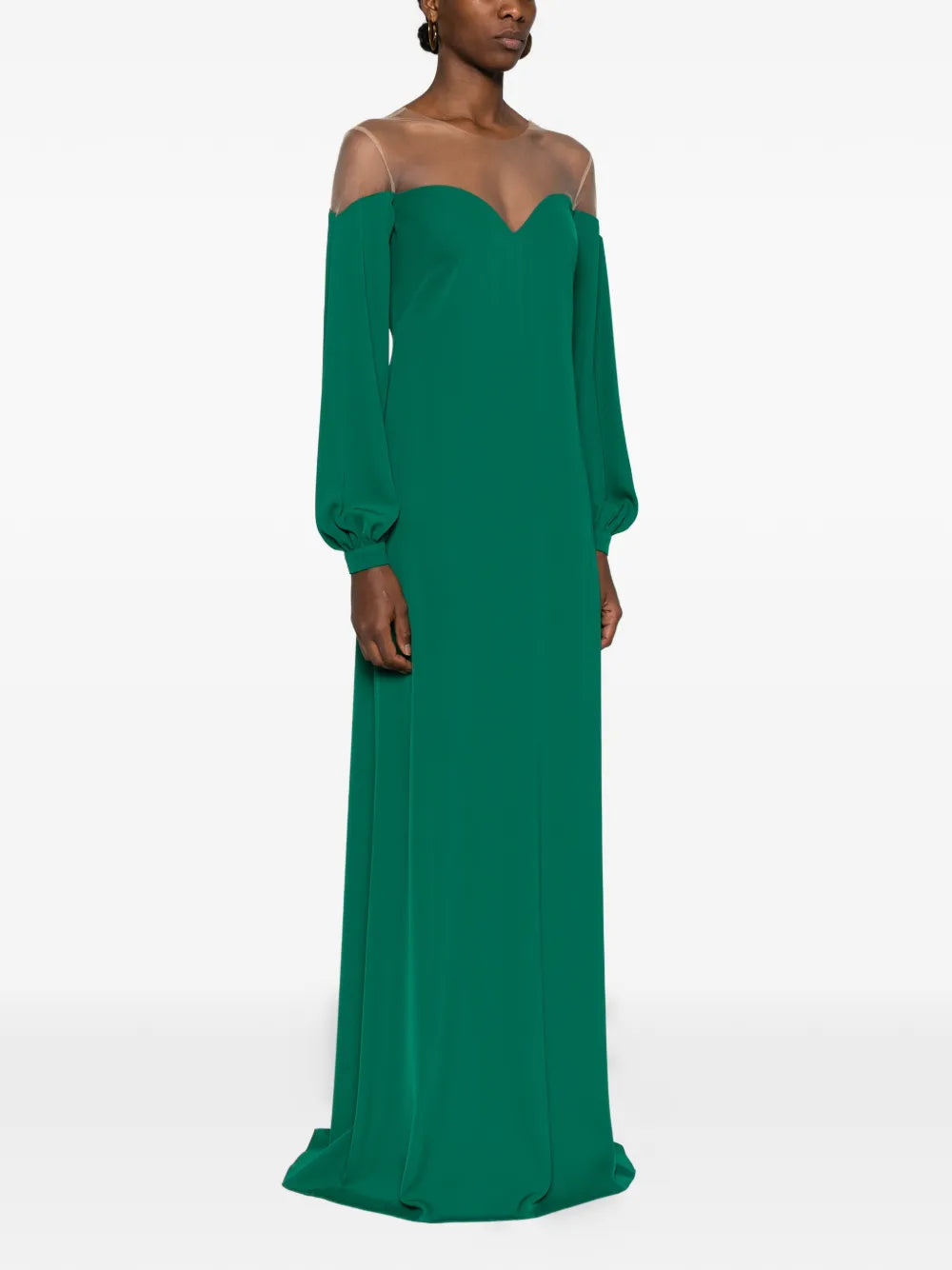 Cristallini Carmen Long Sleeves Maxi Dress