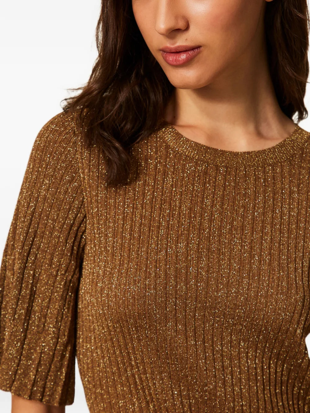Twinset Lurex Knitted Dress