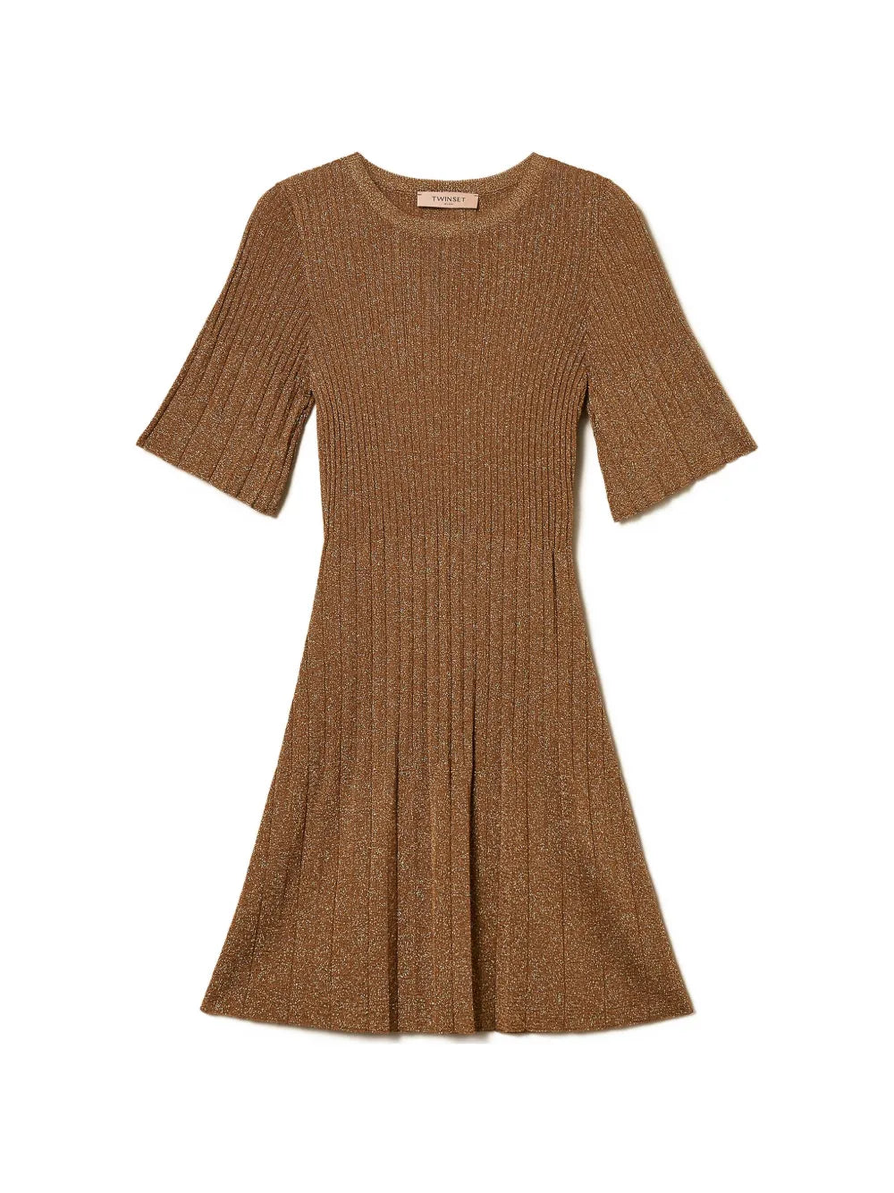 Twinset Lurex Knitted Dress