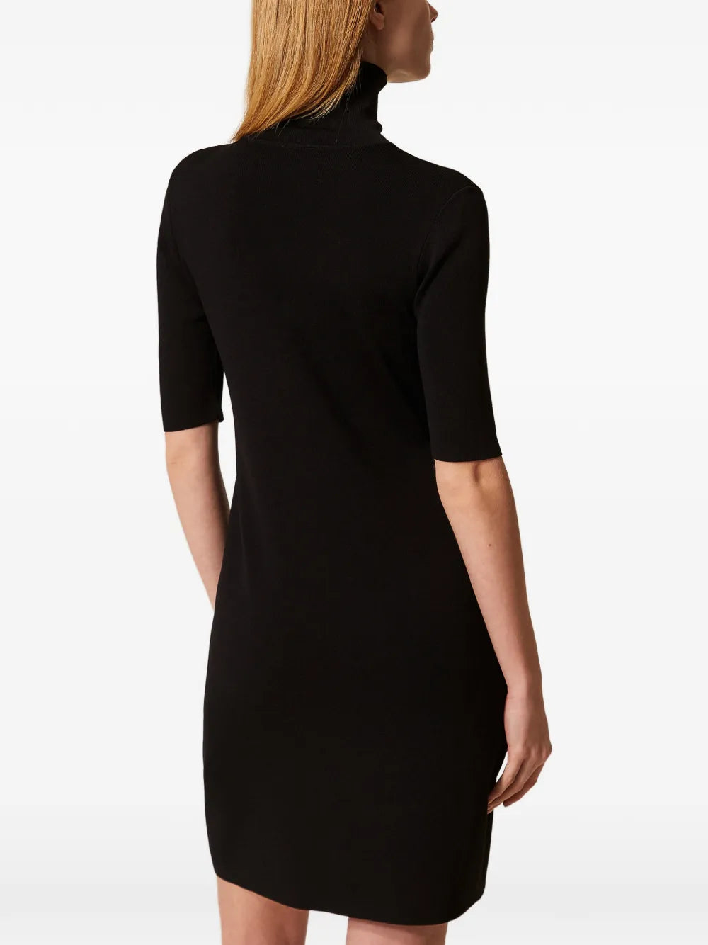 Twinset Short Sleeves Mini Dress