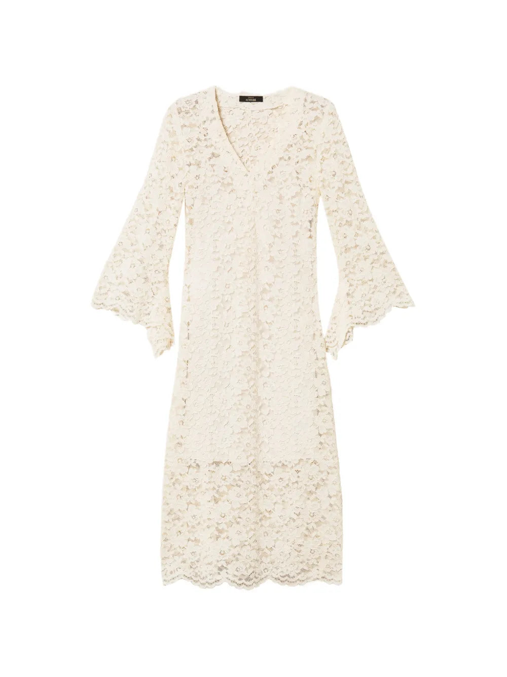 Twinset Laced Flared Midi Dress