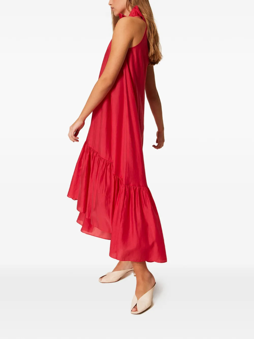 Twinset Ruffled Midi Dress