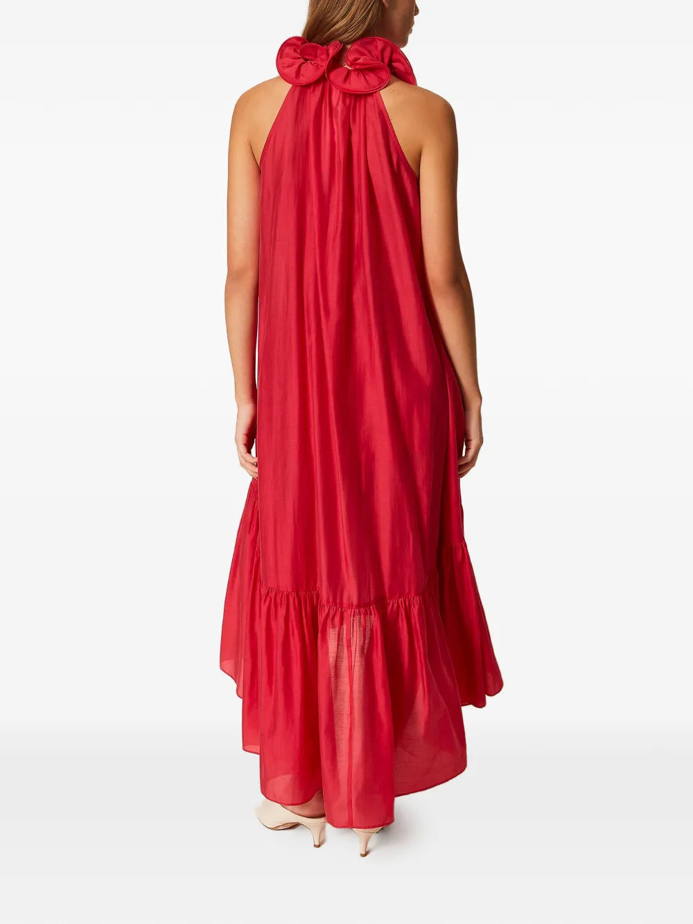 Twinset Ruffled Midi Dress