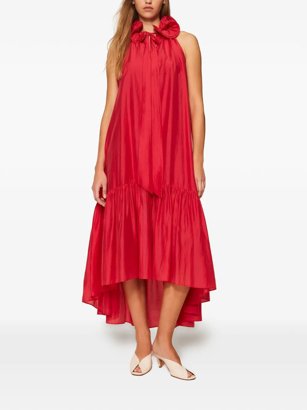 Twinset Ruffled Midi Dress
