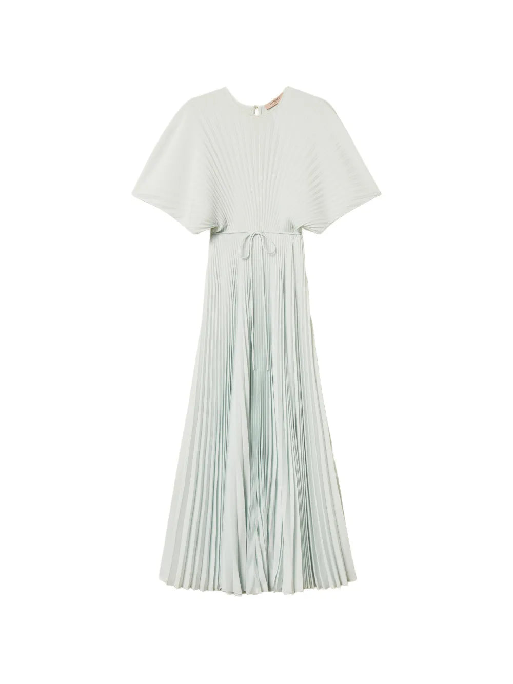 Twinset Tie Waist Pleated Dress