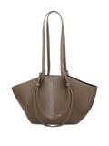 Yuzefi Large Mochi Pebble Grain Knot Leather Shoulder Bag