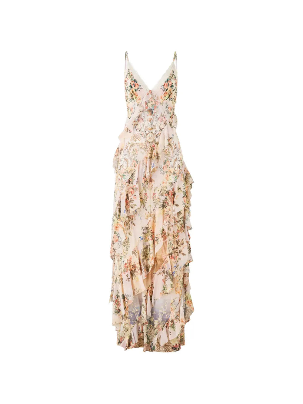 Camilla Floral Ruffled Dress