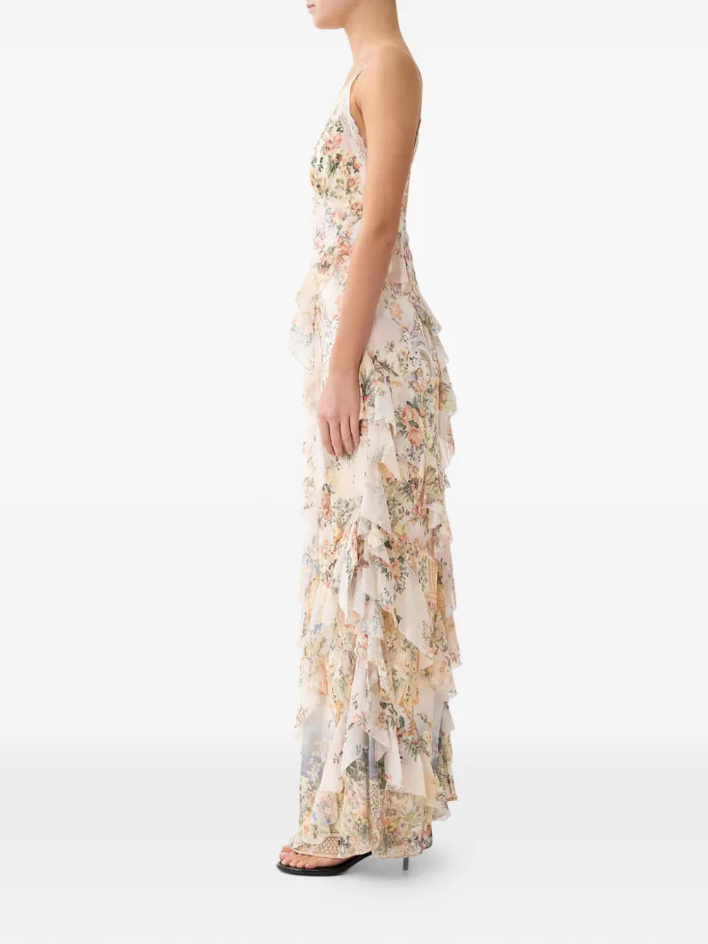 Camilla Floral Ruffled Dress