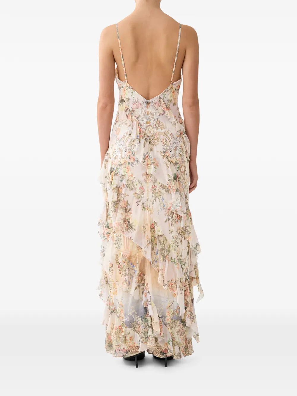 Camilla Floral Ruffled Dress