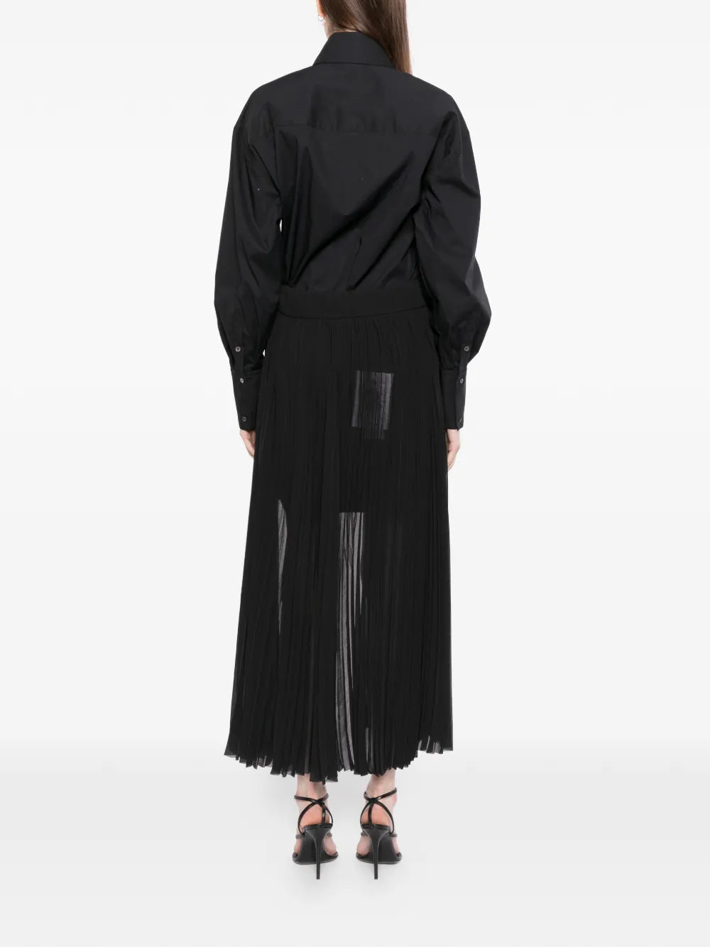 Karl Lagerfeld Pleated Shirt Dress