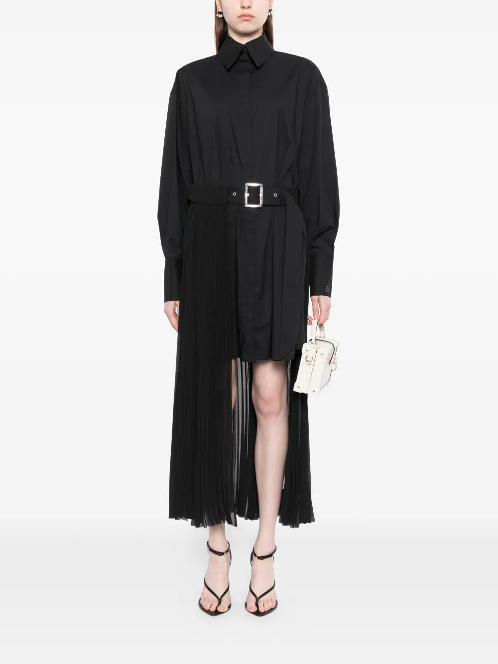 Karl Lagerfeld Pleated Shirt Dress