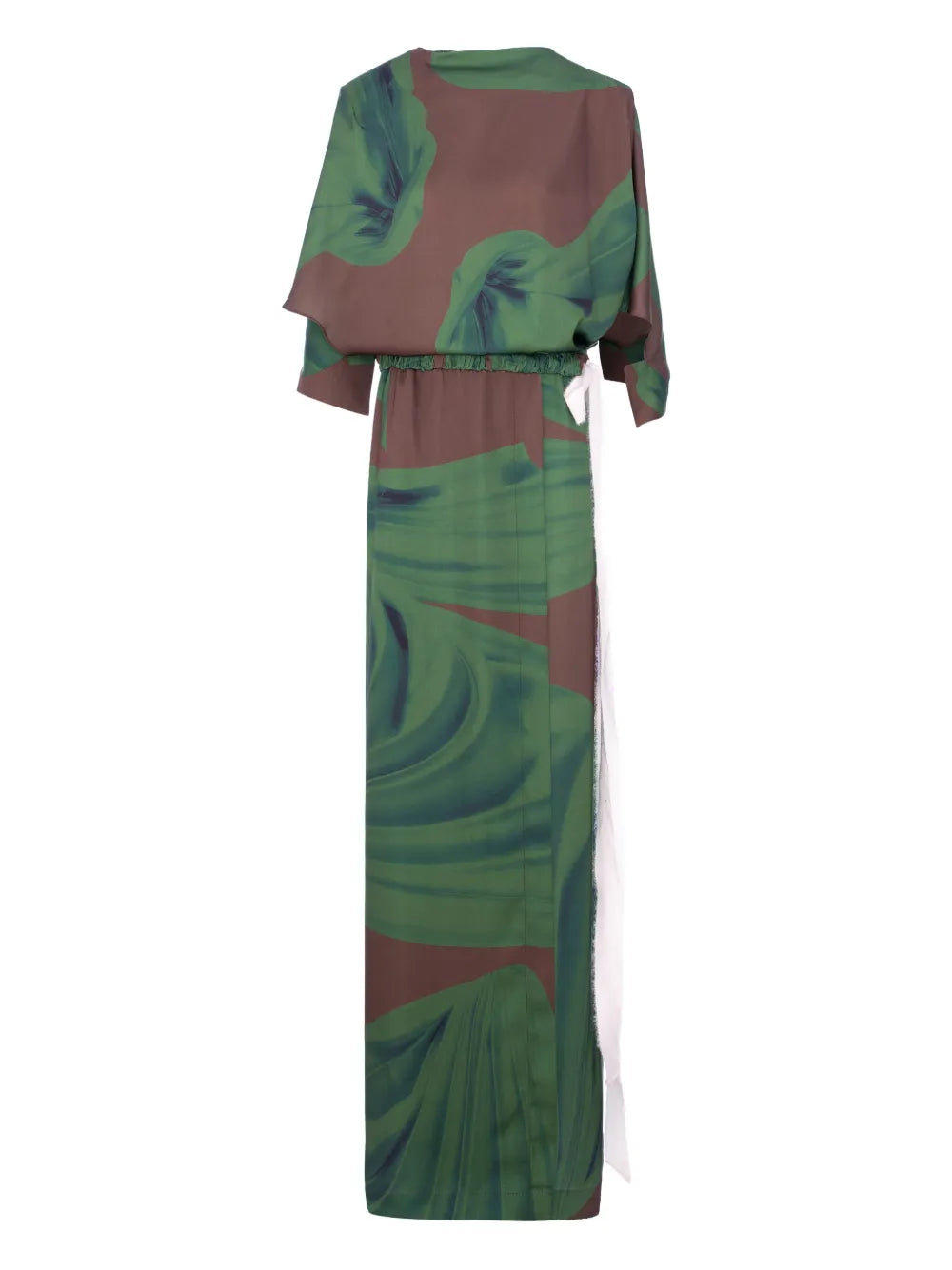 Vpm Atelier Magnolia Printed Maxi Dress