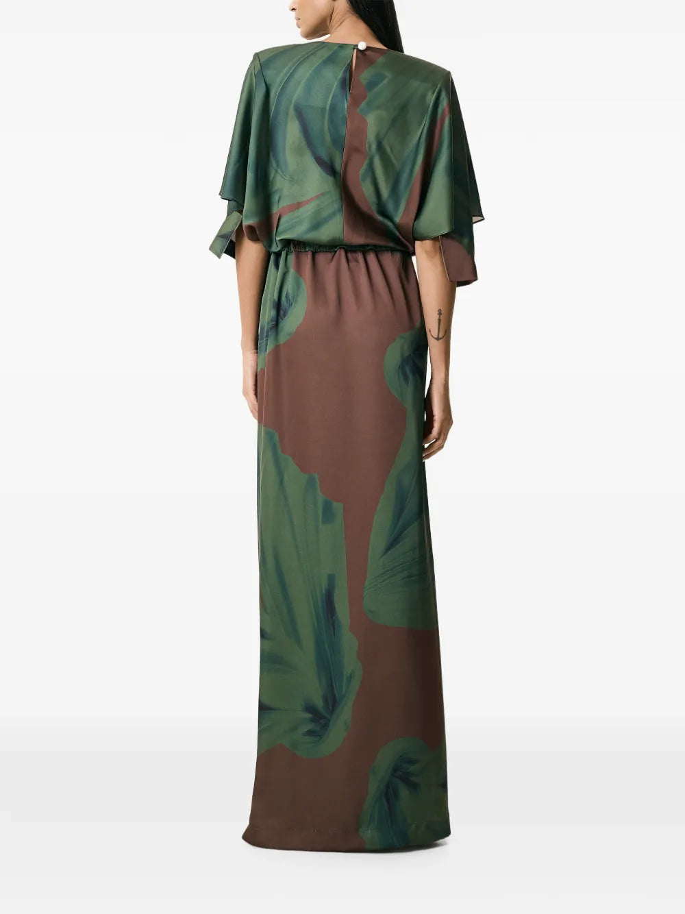 Vpm Atelier Magnolia Printed Maxi Dress
