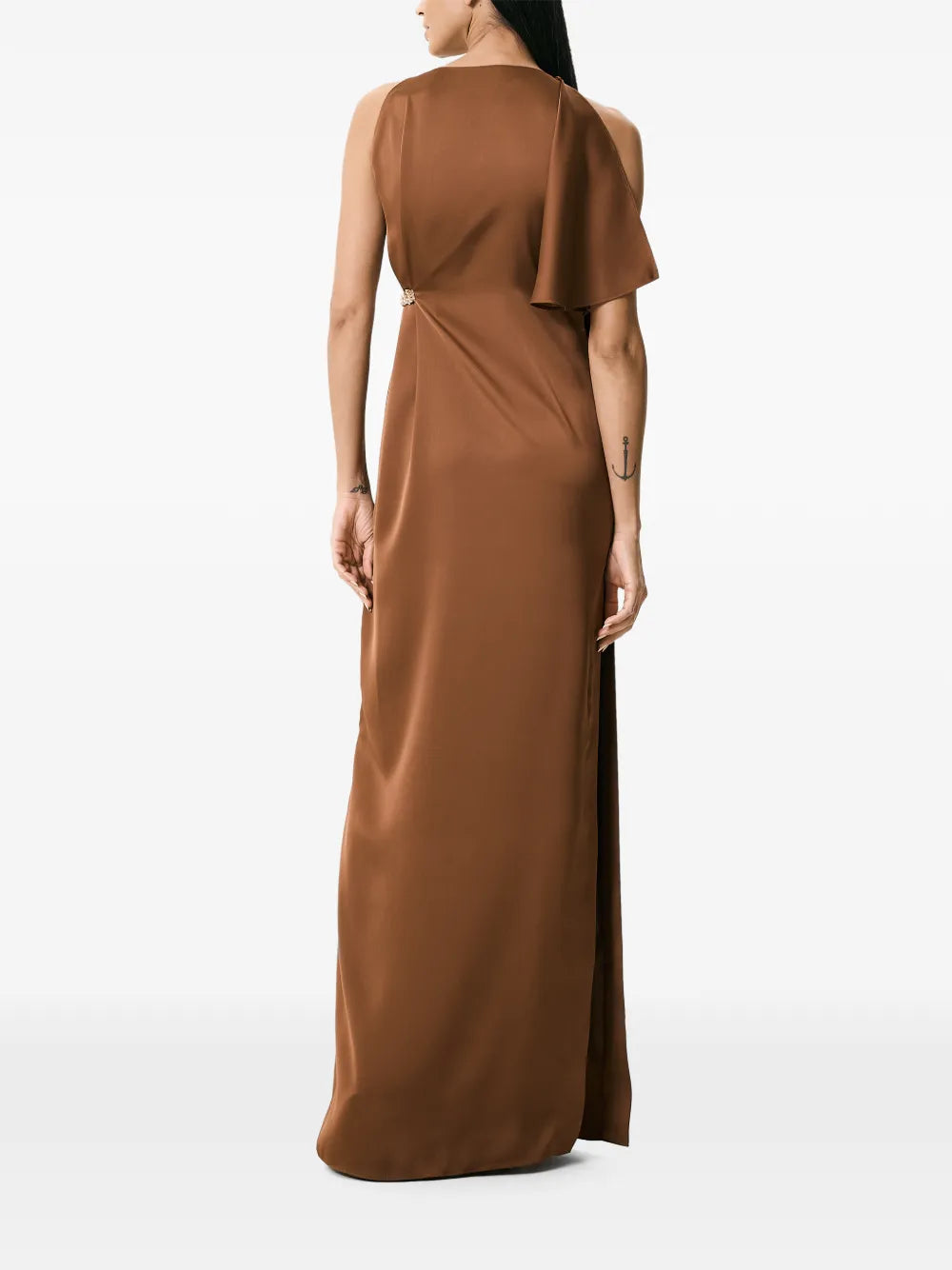 Vpm Atelier Etta Draped Maxi Dress