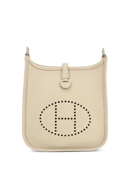 Hermes Pre Owned 2022 Mini Evelyne Perforated Shoulder Bag