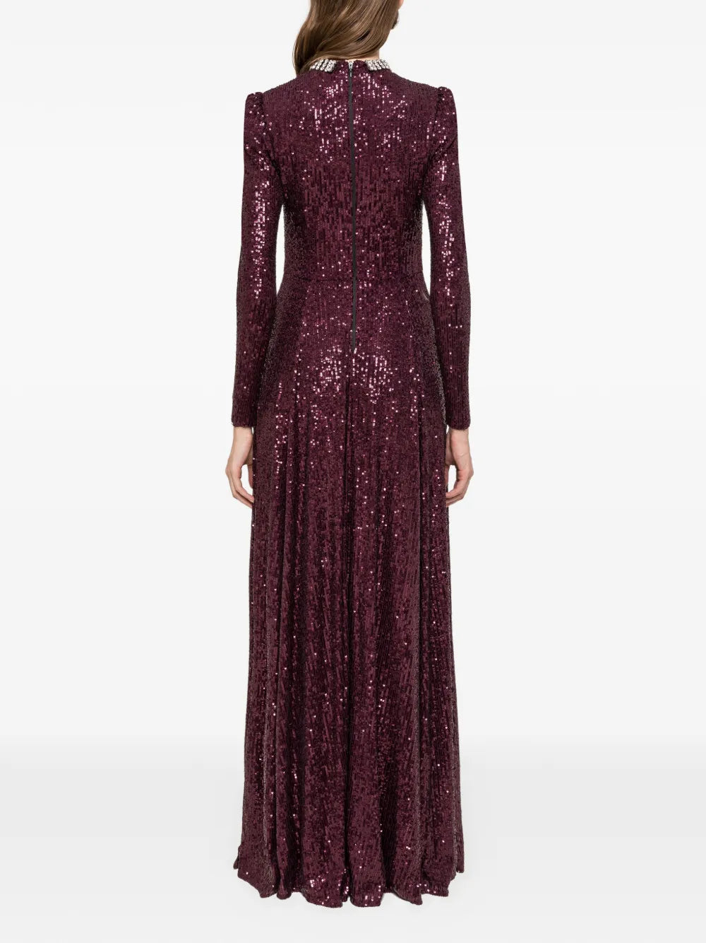 Nissa Sequin Embellished Maxi Dress