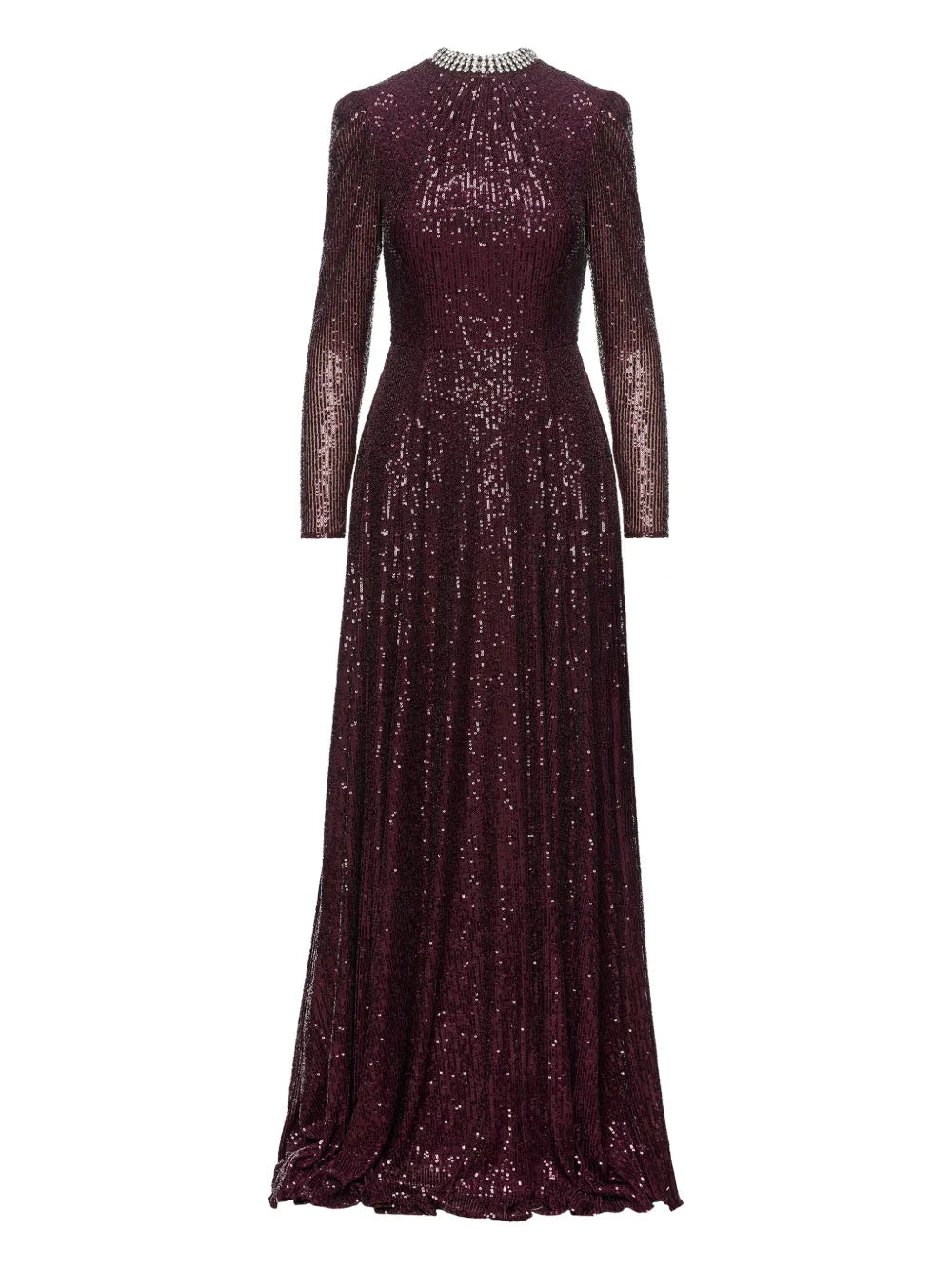 Nissa Sequin Embellished Maxi Dress