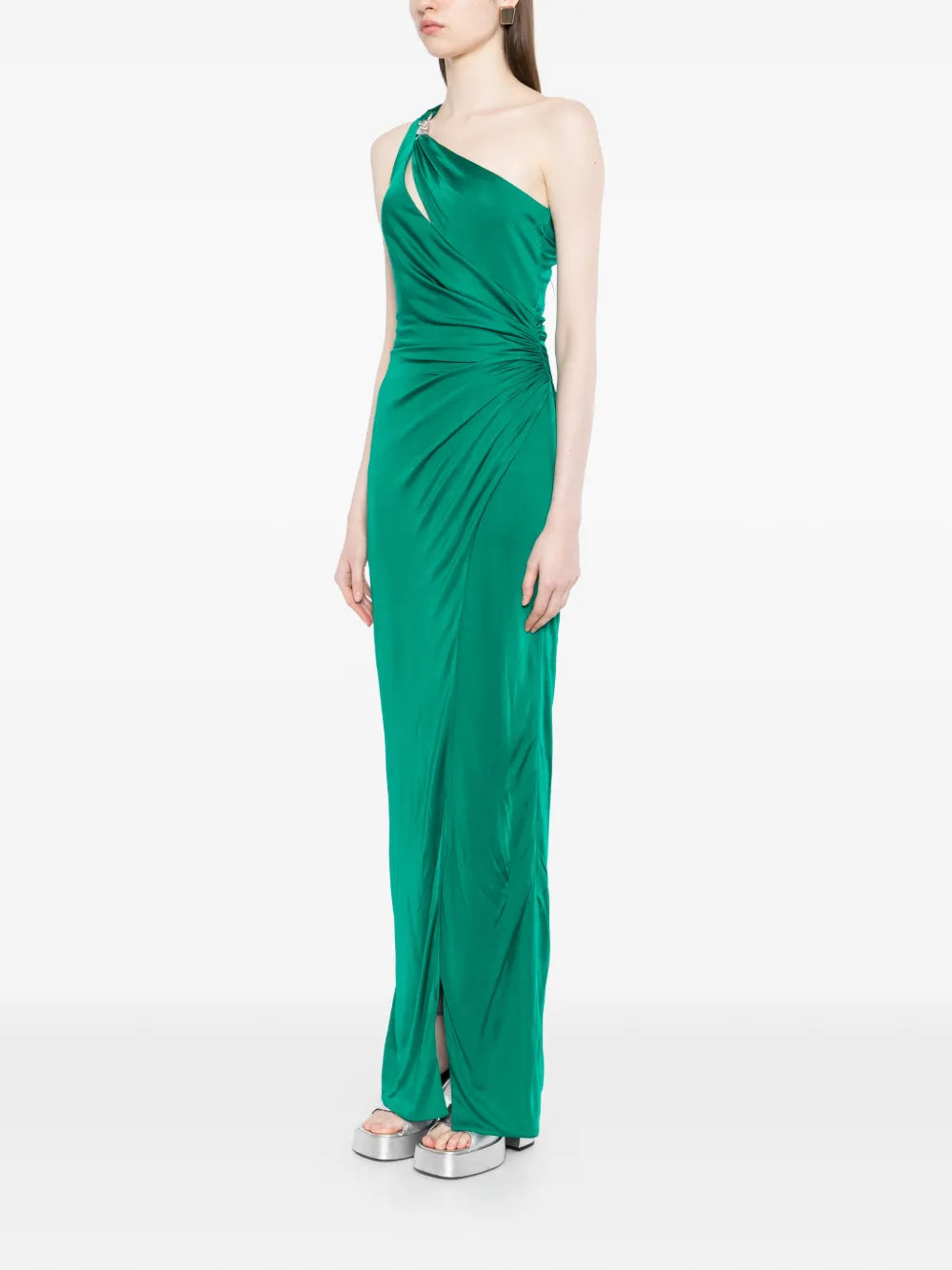 Versace Draped Gown