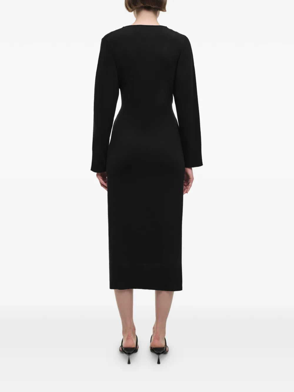 Simkhai Skyla Tie Waist Cotton Midi Dress