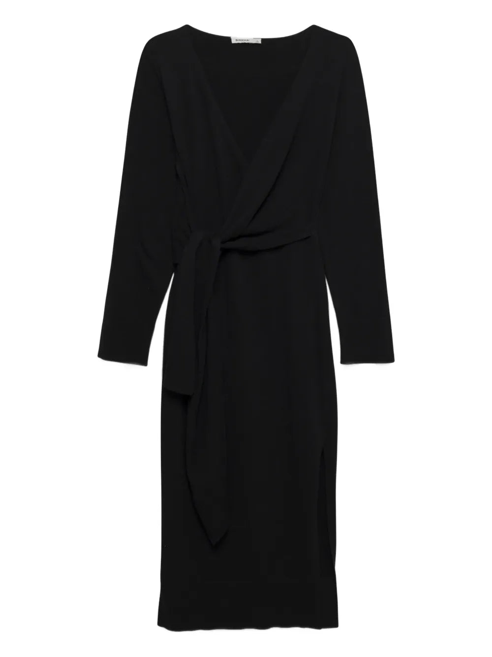 Simkhai Skyla Tie Waist Cotton Midi Dress