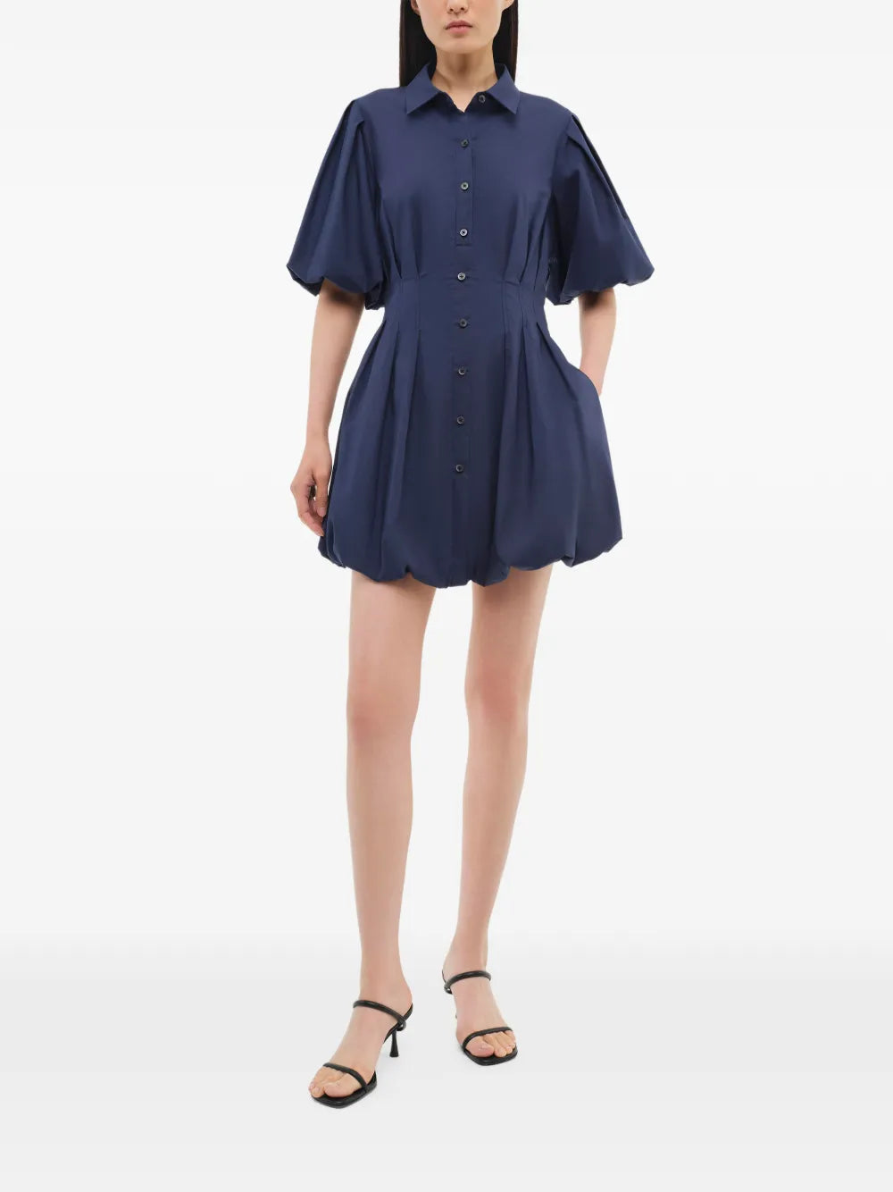 Simkhai Cleo Balloon Sleeve Mini Dress