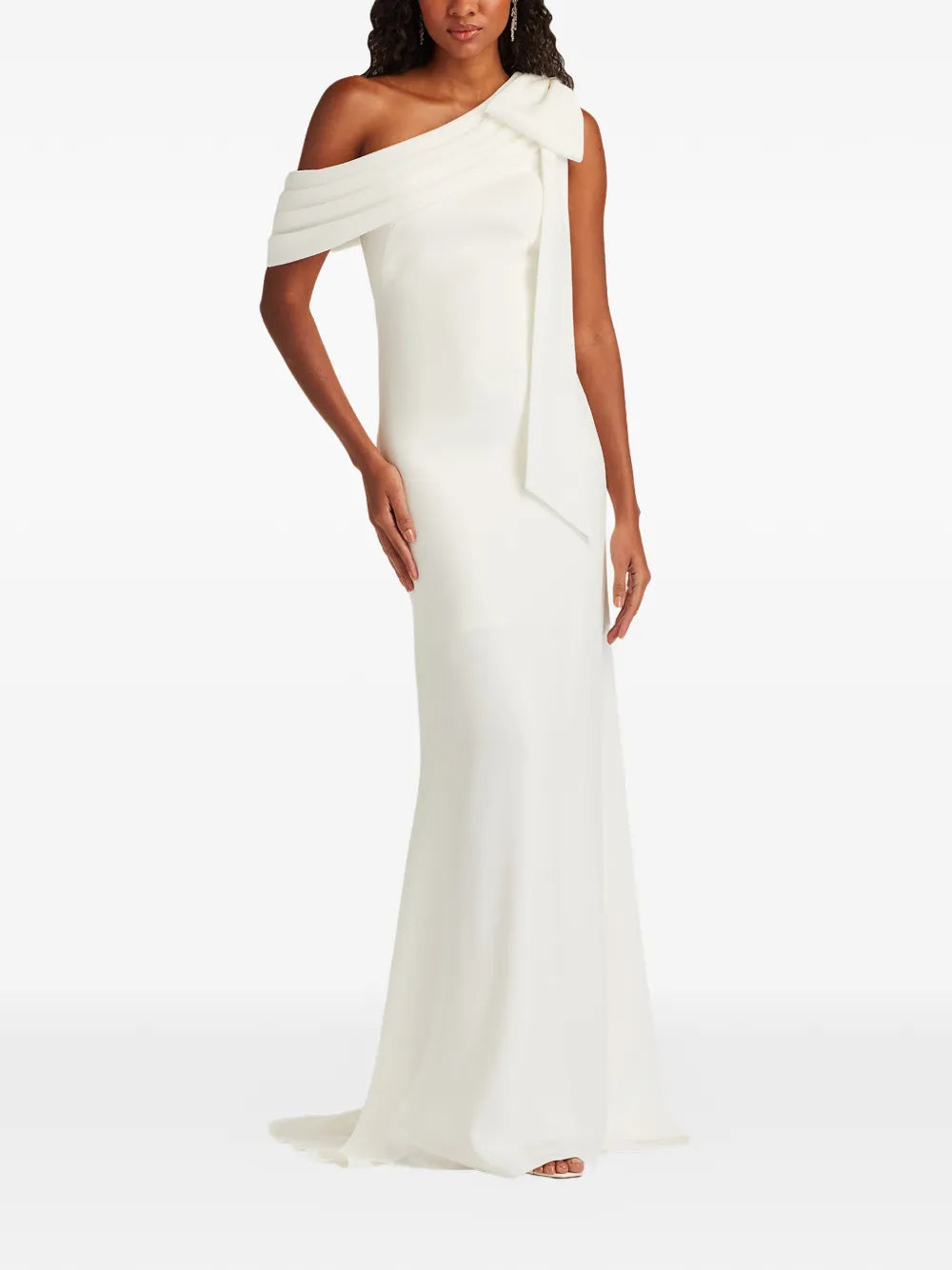 Tadashi Shoji One Shoulder Maxi Dress