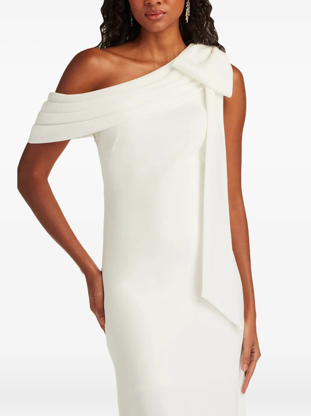 Tadashi Shoji One Shoulder Maxi Dress