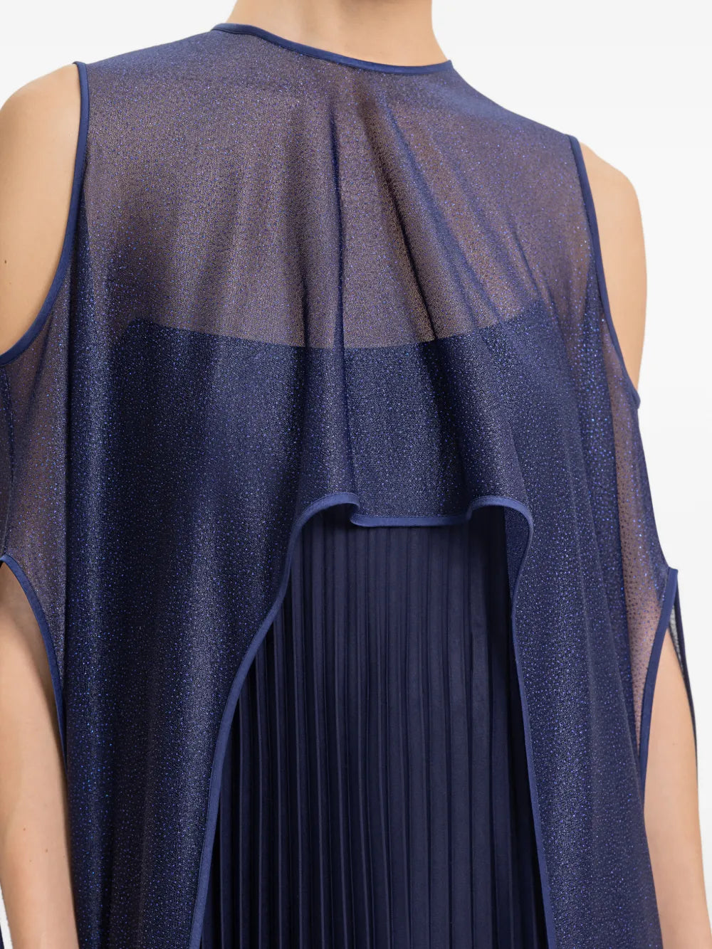 Gemy Maalouf Cape Insert Gown