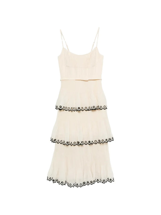 Zimmermann Scoop Neck Midi Dress