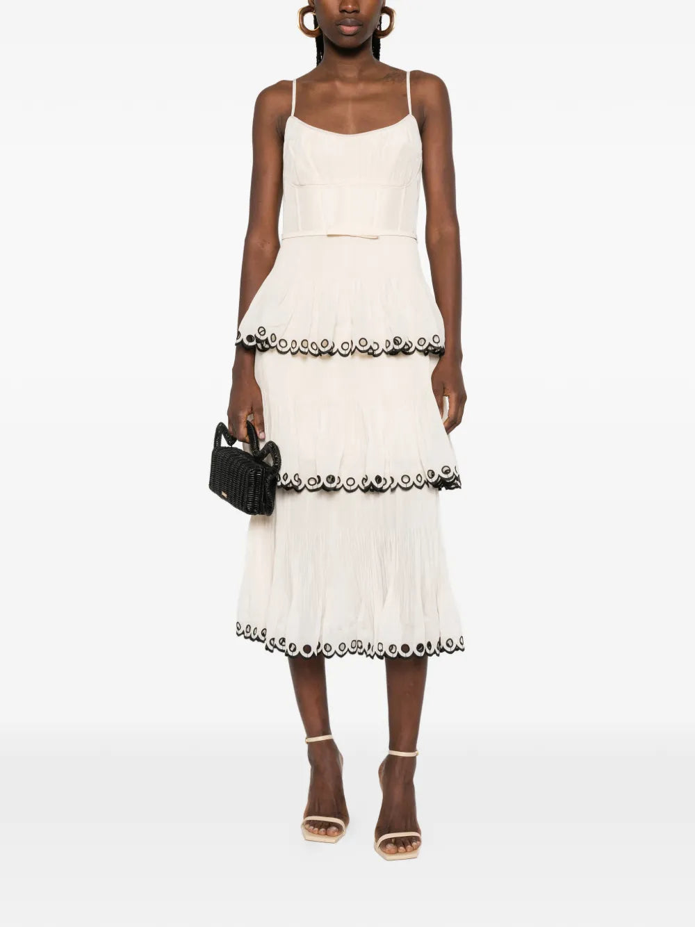 Zimmermann Scoop Neck Midi Dress