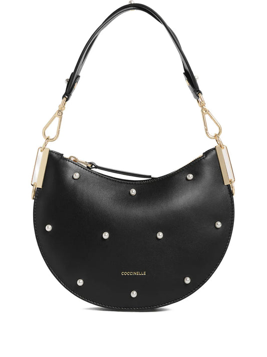 Coccinelle Small Sunup Pearl Detail Shoulder Bag