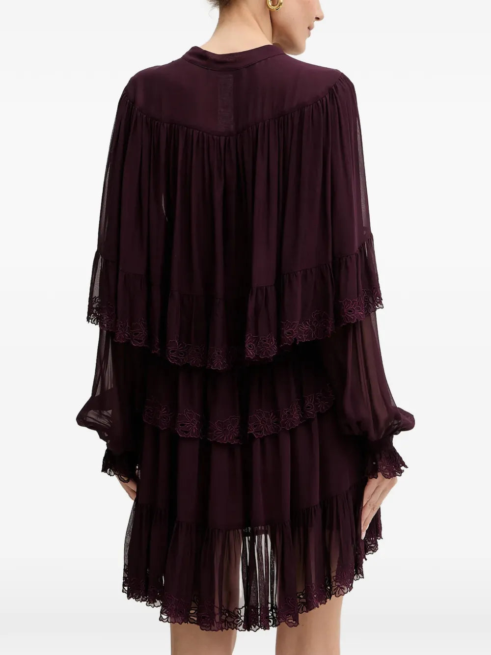 Twinset Ruffled Mini Dress