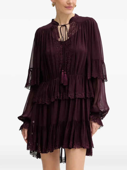 Twinset Ruffled Mini Dress