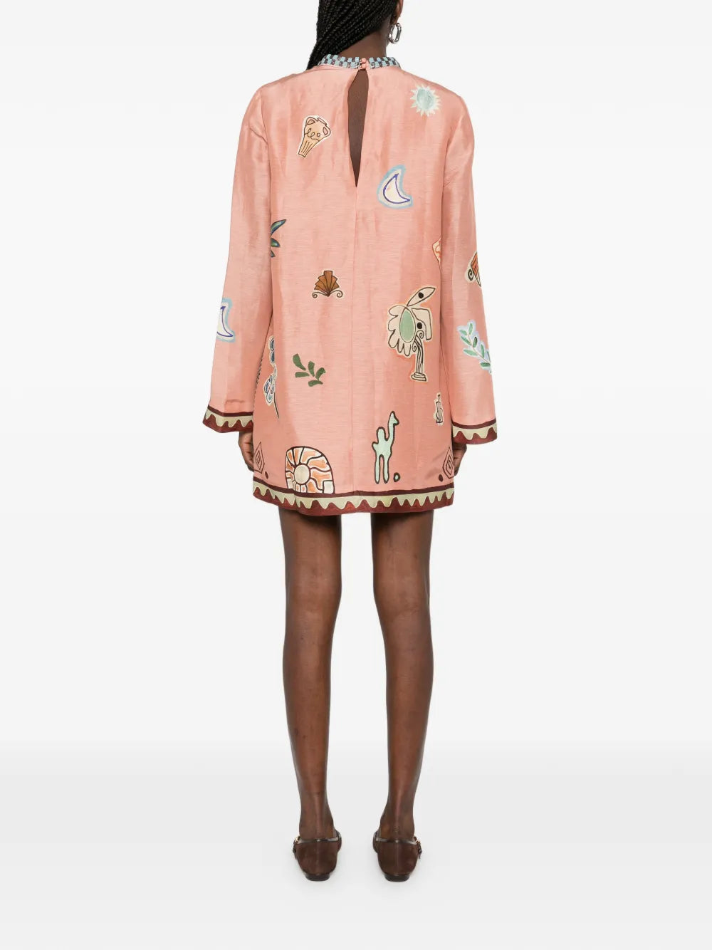 Alemais X Lrnce Laurence Beaded Embroidered Mini Dress